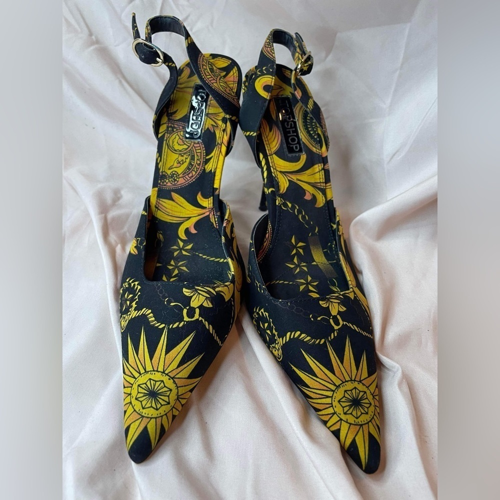 Top shop, Nordstrom, sling back heel size 9.5